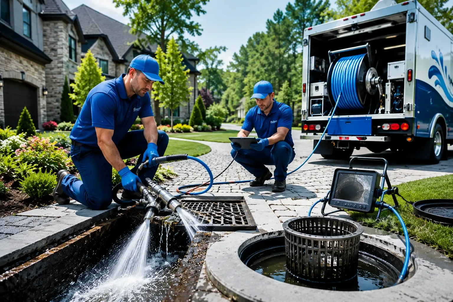 Local outdoor drain cleaning professionals in Hesston, KS